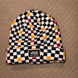 Vans Checkered Beanie - Black, White, Yellow, Red, Blue